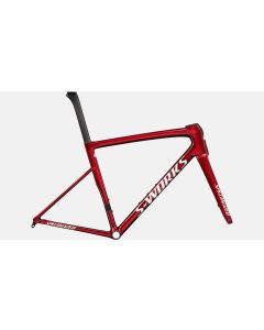 Specialized Telaio Tarmac SL8 S-Works GLOSS RED SKY / METALLIC WHITE