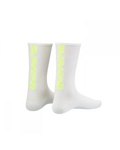 Calza Estiva Supacaz Neon Bianco e Giallo Fluo