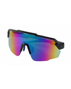 Occhiali Sportivi ZERO RH SUNGLASSES STYLUS Nero Lucido e Blu Lenti Intercambiabili