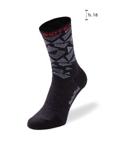 Calze Merino Socks Biotex WARM SUPER OFFERTA Nero Rosso Bianco