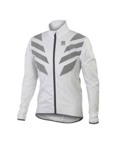 Giubbino Antivento e Antipioggia Sportful Reflex Jacket Bianco