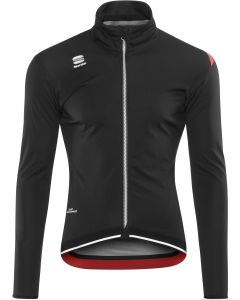 Giacca Sportful Fiandre Ultimate Windstopper Nero Rosso