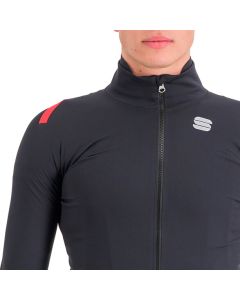 Giacchetto Sportful FIANDRE PRO JACKET Nero POLARTEC