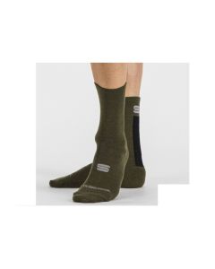 Sportful Calze Termiche Merino Wool 18 Sock Verde Militare
