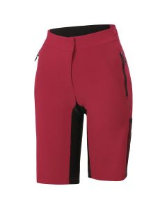 Pantaloncini Donna Sportful Supergiara W Oversh Rosso Scuro Bike E-bike Gravel MTB