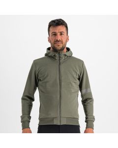 Giara Hoodie Sportful Maglia Ciclismo e Tempo Libero Invernale Uomo Maniche Lunghe  con Cappuccio