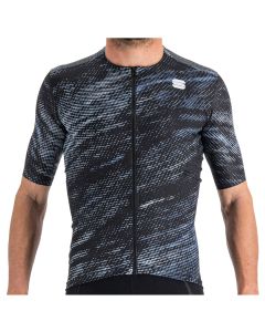 Maglia Ciclismo Sportful Maniche Corte CLIFF SUPERGIARA JERSEY Nero Grigio