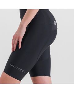 SPORTFUL Pantaloni Corti Classic CON BRETELLE Donna  Nero SUPER OFFERTA