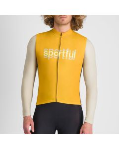 Maglia Uomo Sportful Maniche Lunghe SUPER LOGO TH JRS Giallo Super Offerta