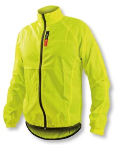 Antivento Biotex Wind Jacket X-Light Black Giallo Fluo