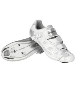 Scott Road Pro Lady Bianco e Silver Scarpe Bici da Strada Donna SUPER SCONTATE