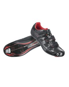 Scarpe bici da corsa SCOTT Road Comp NERO lucido e ROSSO