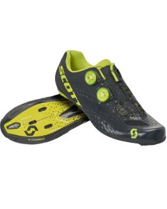 Scarpe bici da corsa SCOTT Road RC NERO GIALLO FLUO SUPER OFFERTA