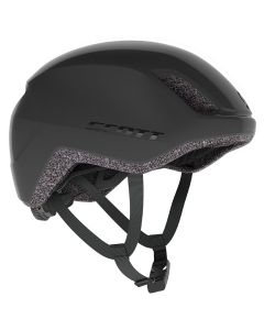 Casco SCOTT RISTRETTO Nuovo 2021 Pearl Black Nero Lucido