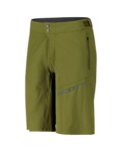 SCOTT Shorts Endurance Loose Fit With Pad  Pantaloni da Ciclismo Enduro Scott Verde Oliva