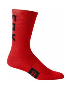 Fox CALZE  Flexair 8” Merino Rosso