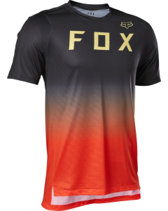 Fox Flexair Jersey Maglia Maniche Corte Uomo MTB Enduro Free Ride  Flo Red SUPER OFFERTA