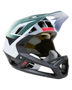 Casco Integrale Fox Proframe MIPS Bianco Verde  Vow White