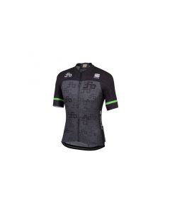 Maglia Ciclismo Sportful Maniche Corte Sagan Logo BF Team J Grigio Verde SUPER OFFERTA