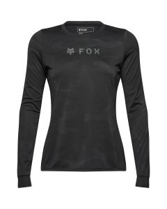 Maglia Fox Maniche Lunghe RANGER TRU DRI Nera MTB Enduro E-bike