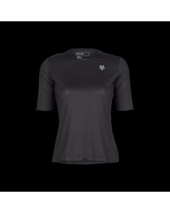 Fox Flexair ASCENT Maglia Maniche Corte DONNA NERO MTB Enduro Free Ride