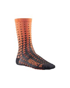 Calze Termiche Mavic Ksy Merino Graph Sock Puffin Black Orange