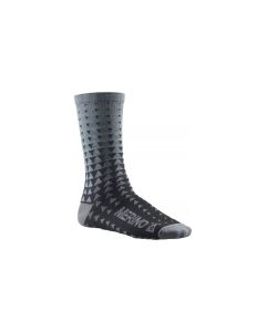 Calze Termiche Mavic Ksy Merino Graph Sock Grigio Black