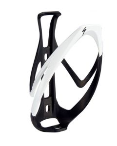 Portaborraccia Specialized RIB Cage 2 - Bianco Nero Opaco Super Offerta