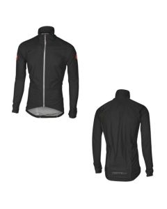 Giacchetto Anti pioggia Emergency Rain Jacket  Nero Castelli Uomo