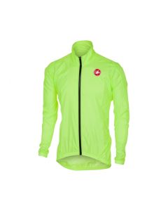 Giacchetto Anti Vento e Pioggia Squadra ER Jacket Giallo Fluo Castelli Uomo