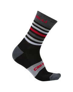 Calze Termiche GREGGE 15 SOCK di Castelli Righe Nero