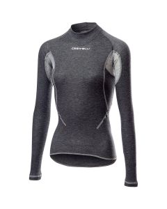 Maglia Castelli Intima Manica Lunga Flanders  2 Warm Donna  Grigio Super Offerta