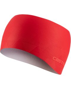 Castelli Fascia Tergisudore Pro Thermal Headband Rossa Taglia Unica