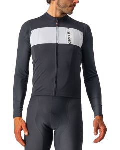 Maglia Maniche Lunghe con Zip Castelli Prologo 7 Nero