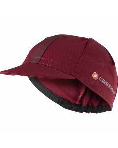Castelli Cappellino Endurance Cap Rosso Bordeaux One Size Taglia Unica
