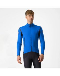 Giubbino Gabba Gore Tex WindStopper Castelli PERFETTO ROS  2 LONG Jacket Uomo Blu