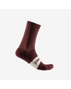 Calze Estive Castelli ESPRESSO 15 Deep Bordeaux MIGLIOR PREZZO