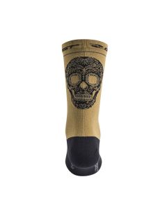 Calze Moda Ciclismo Gist Skull Avana