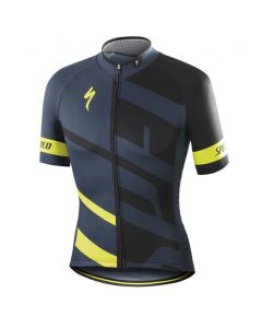 Maglia Ciclismo Specialized Rbx Comp Jersey Maniche Corte Grigio Nero Giallo Fluo ULTIMA DISPONIBILE TAGLIA M