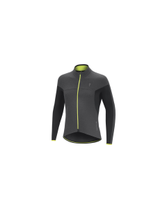 Maglia Maniche Lunghe Specialized Therminal SL Expert LS Jersey Grigio e Giallo Fluo ULTIMO DISPONIBILE TAGLIA  L