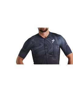 Maglia Ciclismo Specialized SL Jersey Maniche Corte Grigia Sfumata