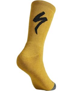 Calze Specialized Merino Deep Winter Tall Senape Giallo Ocra