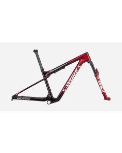 Specialized  Epic World Cup S-Works Telaio 2024 Gloss Red Tint/Flake Silver Granite/Metallic