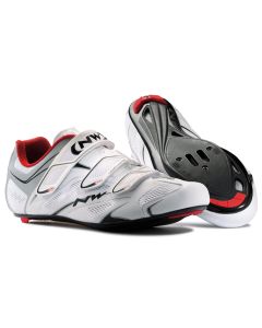 Northwave Scarpe Bici da Strada Sonic 3S Bianco Silver