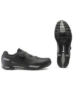 Scarpe Northwave X-Trail Plus GTX con Boa Nero Black GORETEX  MTB Enduro  SUPER OFFERTA