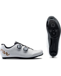 Northwave Revolution 3 Scarpe Ciclismo  Bici da Strada  Bianco e Bronze