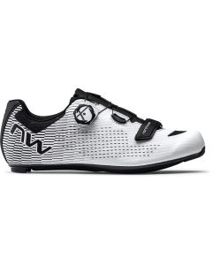 Northwave Scarpe Strada  Storm Carbon 2 White Black Bianco Nero