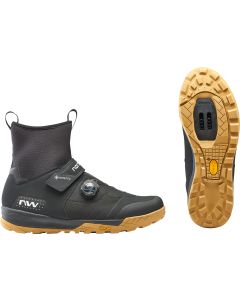 Scarpe INVERNO MTB NORTHWAVE Kingrock Plus GTX Black Green Forest  SUPER OFFERTA