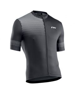 Northwave MAGLIA Maniche Corte Ciclismo Origin Jersey Black Grey