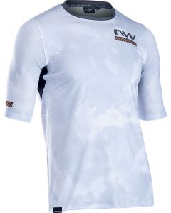 Northwave MAGLIA Maniche Corte BOMB JERSEY Mountain Bike Free Ride Enduro WHITE GOLD Bianco Oro